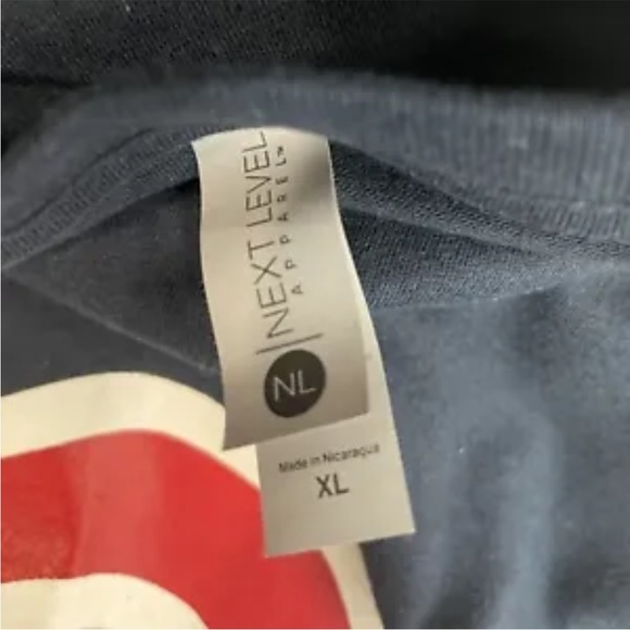 Next Travel Apparel Boston Red Sox Tee Shirt Size XL Solid Blue MLB - Picture 7 of 7